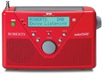 Roberts Radio Solar DAB Radio Rød